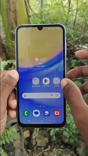 How to set split screen in Samsung Galaxy A15 Smartphone