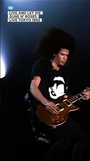 🔫 GUNS N' ROSES🌹- LIVE AND LET DIE ( TOKYO 1992) #gunsnroses #lyrics #rock #music #concert