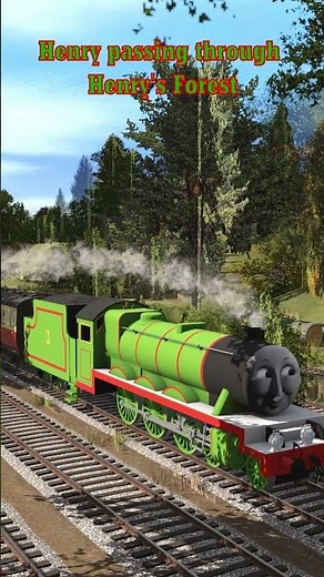 Henry passing through Henry's Forest #trainz22 #thomasthetankengineandfriends