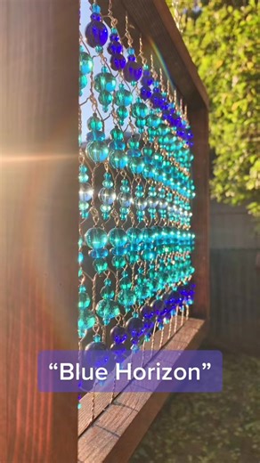 DIY Chicken Wire Suncatcher Tutorial | Blue Horizon Glass Art