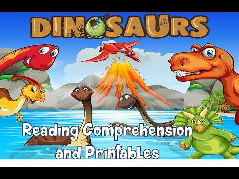Dinosaur Reading Comprehension and Short Stories