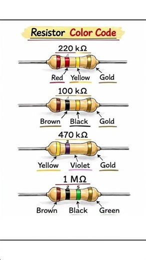 Maîtrisez le Code Couleur des Résistances en 5 Secondes ! 💡⚡