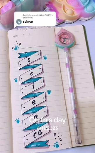 Notebook Decoration Drawing Tutorial