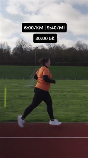 What different 5k paces look like 🏃