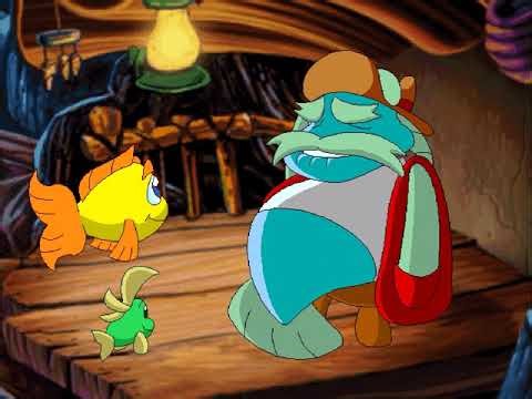 Freddi Fish 2 The Case of The Haunted Schoolhouse Mock Stock Mibble Bock Wopper Bopper