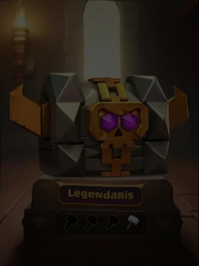 Day 2 buka peti😁 #fyp #clashofclans #supercell