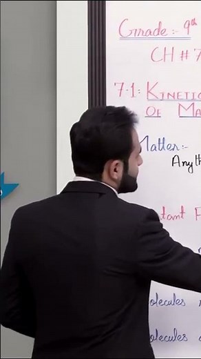 Allied Schools - Class 9 - Physics - Chapter 7 - Lecture 1 - 7.1 Kinetic Molecular Model of Matter