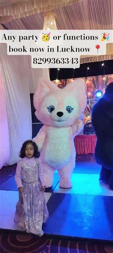 Any party 🥳 or functions 🎉 book now in Lucknow moscots or monster pepar short gun 🎉🤙 8299363343