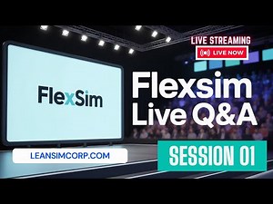 Live Flexsim Simulation | Source Lables Logics | Flexsim Basics | Model building | Training modules