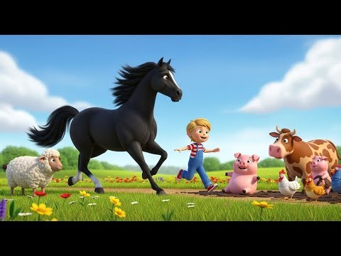 Learn Colors with Farm Animals | Best Nursery Rhymes and Kids Songs Collection