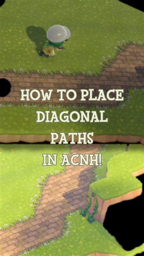 Kayl Rifenburgh on Instagram: "Do you use diagonal paths on your island in animal crossing new horizons?? 😵😵😵 Also, do you find it easier to place paths from the custom path design? Let me know what you think is easier!!! - - - - - - - -🏷️ TAGS #acnh #nintendoswitch #cozygaming #acnhtips #acnhdesign animal crossing custom pathing diagonal paths tutorial island design tips terraforming cozy gameplay nintendo switch creator content gentle guide path placement natural layouts design inspo cozy 