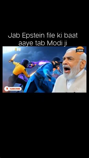 the Epstein file ki baat aaye tab Modi ji 🤣 #modiji #funny #ai #freefire #mrgamerraghavbhai