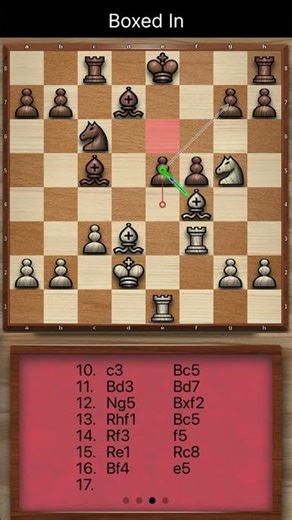Boxed In #Chess #Kings Pawn #chesstactics