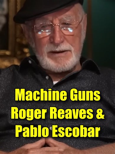 Machine Guns, Roger Reaves & Pablo Escobar #podcastclips #guns #cartel #truestory
