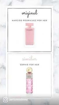 💛 Perfumes equivalencia SAPHIR 💛