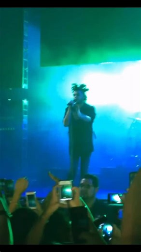 The Weeknd 2011-2015 on Instagram: "The Weeknd performing live at the Bayou Music Center in Houston, Texas. 9/25/2013. Song: Love in the Sky Tesfaye, who gained a following as a mystery artist on Facebook, infused his tour setup with more of his expert self-promotion. The motif for his new “Kiss Land Tour” highlighted anime creatures and video game-style graphics on stage. #theweeknd #weeknd #abeltesfaye #xotwod #kissland"