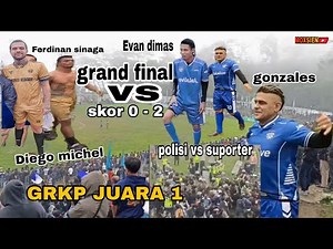 TARKAM TERBESAR RICUH BERTABUR EKS TIMNAS INDONESIA POTATO REBORN VS GRKP ISC CUP GRAND FINAL
