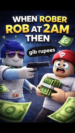 Roblox Robbery at 2AM 😱 What Happened Next...