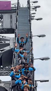 Today’s adventure with our Blue Edge Program climbing the Story Bridge 💙 what an experience! | Wavell State High School