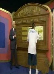 The Price is Right-The Check Game