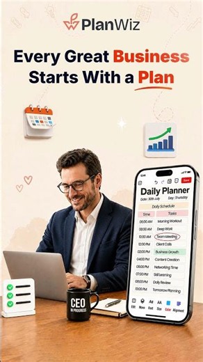 Every Great Business Starts With a Plan | Planwiz App