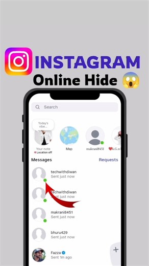 How to Hide Your Instagram Activity Status 👀#shorts #youtubeshorts #instagram