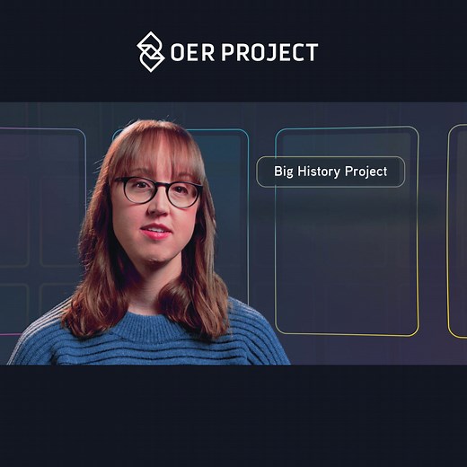 What is the Big History Project? How does it work? Watch this 2-minute introduction to Unit 1 and find out. https://oer-prj.com/3y7D8FD | OER Project