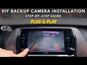 How to Install Reverse Camera/Rear View Camera/Backup camera | Plug and Play #car #automobile #diy