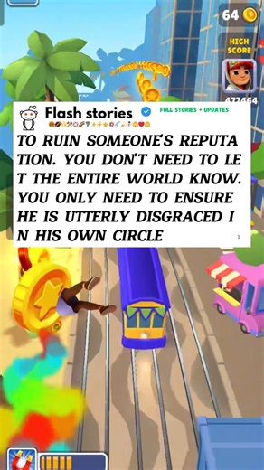 To ruin someone's reputation. You don't need to let the entire world know. You only need to ensure he is utterly disgraced in his own circle | Flash Stories