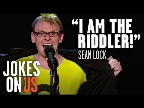 The Riddler's Identity Is Revealed | Sean Lock - Live | Jokes On Us