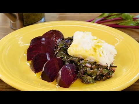 Betteraves rôties à l’ail