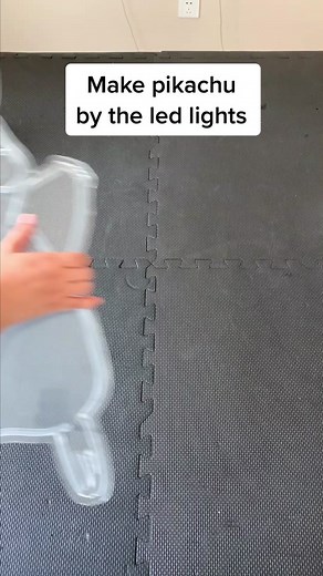 Pikachu Room Design Ideas with LED Lights