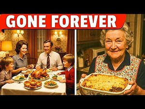 20 Famous British Food Traditions That Have FADED Into History!