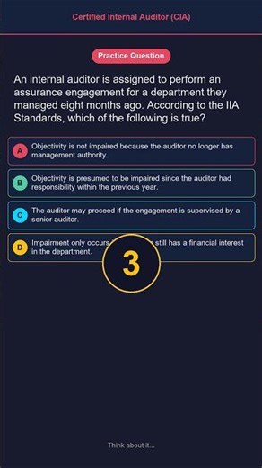 Certified Internal Auditor CIA Practice Test