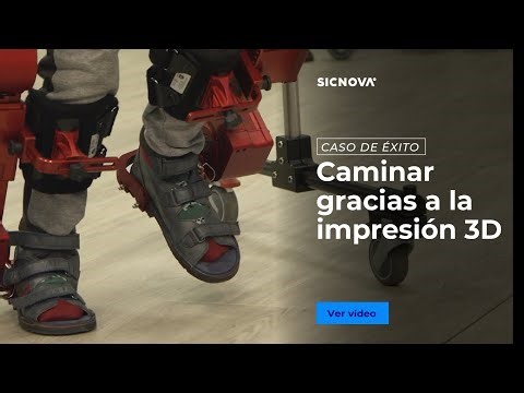 CASO DE ÉXITO | Un exoesqueleto infantil adaptado fabricado con impresión 3D
