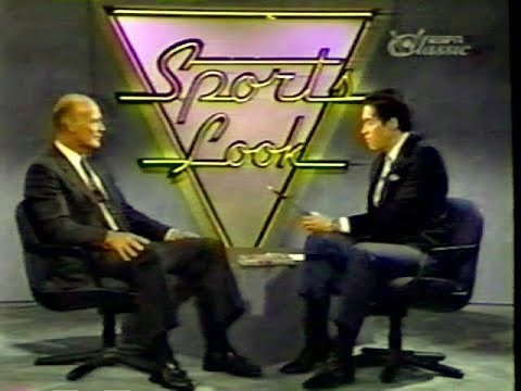 Roy Firestone's Up Close / Sports Look with former Dallas Cowboys Coach Tom Landry (1999)
