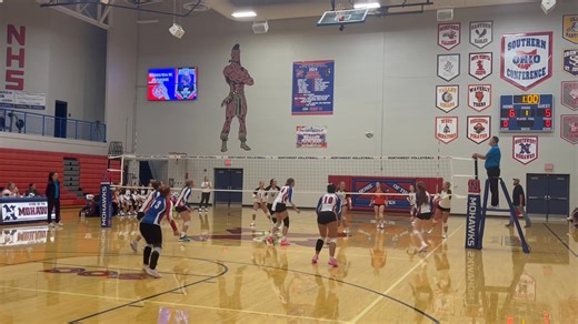 Congratulations to Mohawk senior Claire Newman on becoming the newest member of the 1,000 career kill club. Here’s the first set smash. 💪 This post was made possible by Quality Builders of Ohio. | SOSA