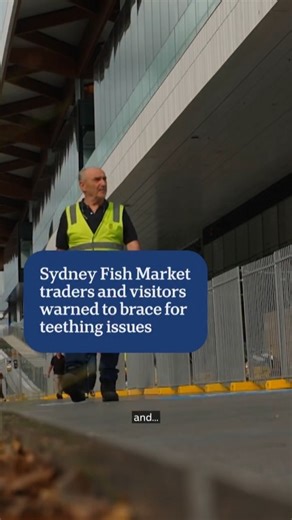 Sydney Fish Market vendors and visitors are preparing for "teething problems" when the facility opens on Monday. President of the Master Fish Merchants' Association, Kerry Strangas, says there could be difficulties moving perishable products. The wharf and ferry will not be ready, so additional light rail and bus services will be operating. | ABC Sydney