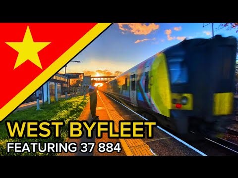 Amazing day of Fast Trains at West Byfleet