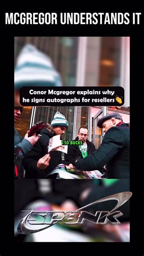 Where the Loopers Live | @TheNotoriousMMA Conor McGregor pulling up, signing stacks of 8x10 photos for the resellers and dropping gems while he’s at it. He... | Instagram