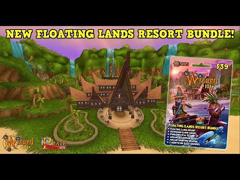 Wizard101 : NEW FLOATING LANDS RESORT BUNDLE!
