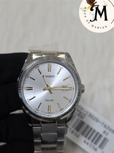 Classic style meets reliable performance. ⌚️ The Casio MTP series features an elegant silver dial and a durable stainless steel bracelet. Grab this last piece at Haus of Marian, Level 1, Rangeview Plaza #Casio #Watch #fyp #trending #pngtiktok🇵🇬