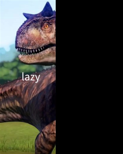 Lazy Carnotaurus and Allosaurus: A Fun Dinosaur Edit