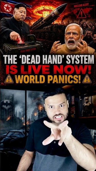 Big Warning to India! North Korea LAUNCHES New 'DEAD HAND’ Nuclear System Like Russia #shorts