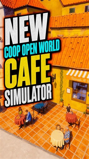 You Can Cook, Build AND Explore In This New Open-World Cafe Simulator! #gaming #gamestoplay