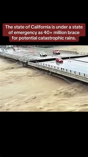 @breaking_.newstoday on Instagram: "The state of California is under a state of emergency as 40+ million brace for potential catastrophic rains.#breakingnews #news #fpy #usa🇺🇸 #viral"
