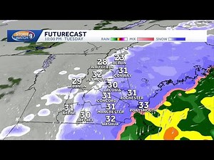 Several inches of snow expected for most of New Hampshire on Tuesday