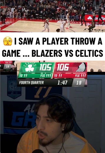 Derrick White might’ve had a Trailblazers jersey on today 😭 Shaedon Sharpe CLUTCH 😤 #bostonceltics #derrickwhite #trailblazers #deniavdija #jaylenbrown