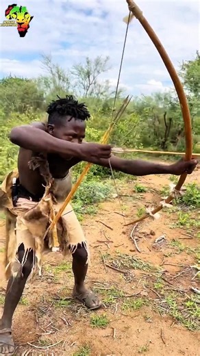 One Arrow Moment | Hunter Strikes as Two Cheetahs Appear.🐆🔥#shorts #hunting