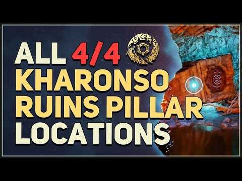 All Kharonso Ruins Pillar Locations Crimson Desert